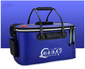 Pet Thickened folding fishing bucket