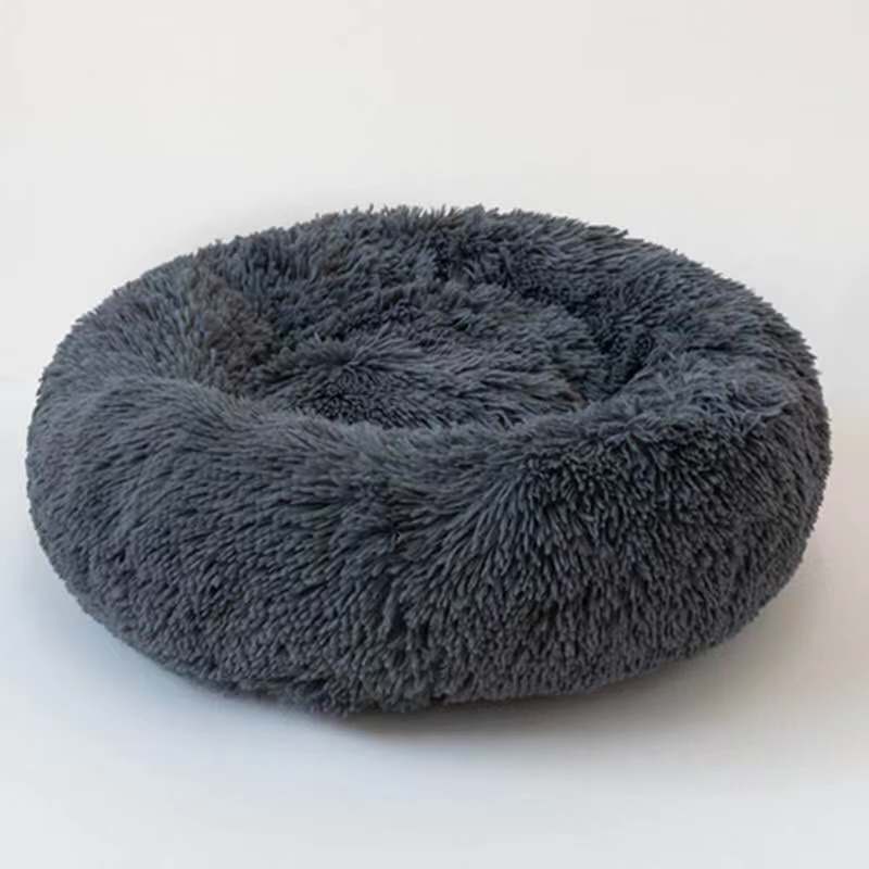 Pet Washable Round plush kennel