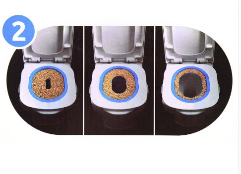 Pet Toilet Training Kit with Toilet Seat & Light