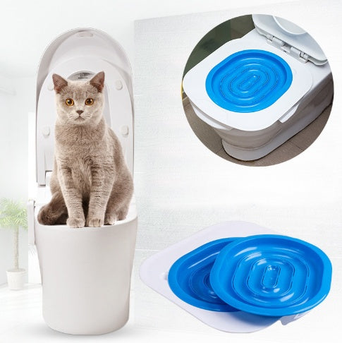 Pet Toilet Training Kit with Toilet Seat & Light