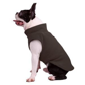Dog Solid Color Fleece Singlet