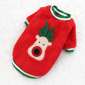 Coral Fleece Dog Sweater – Soft & Warm Winter Pet Outfit