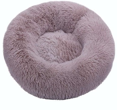 Pet Washable Round plush kennel