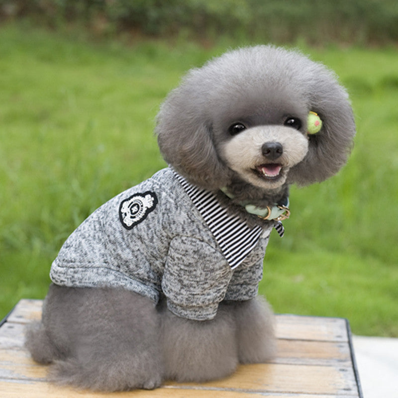 dog wool hoodie