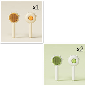 3-in-1 Pet Grooming Brush for Massage, Hair Removal & Cleaning