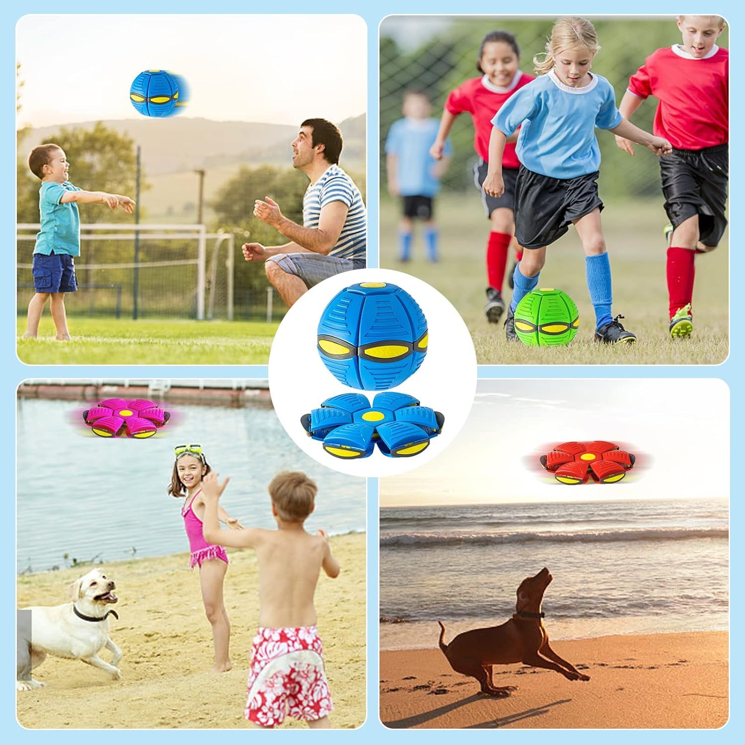 Pet Flying Saucer Ball Toy