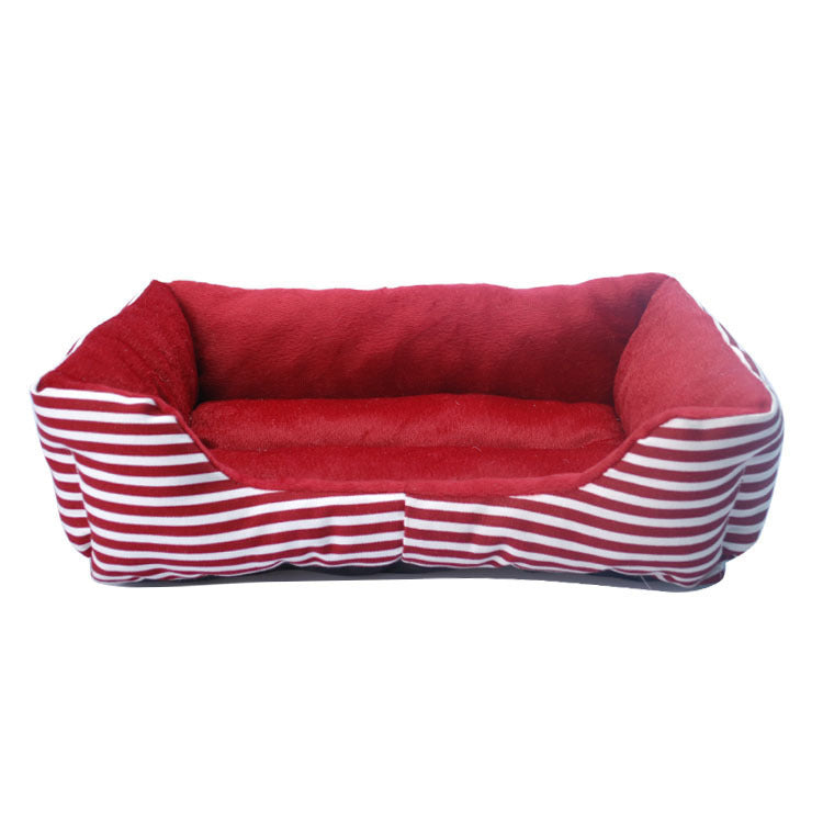 Retro luxurious pet sofa nest