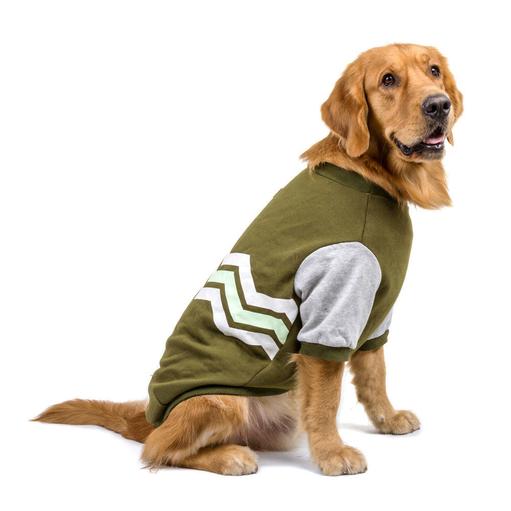 Wavy Two-Legged Dog Hoodie – Stylish & Cozy Pet Sweatshirt