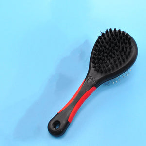 Double-sided pet knot comb
