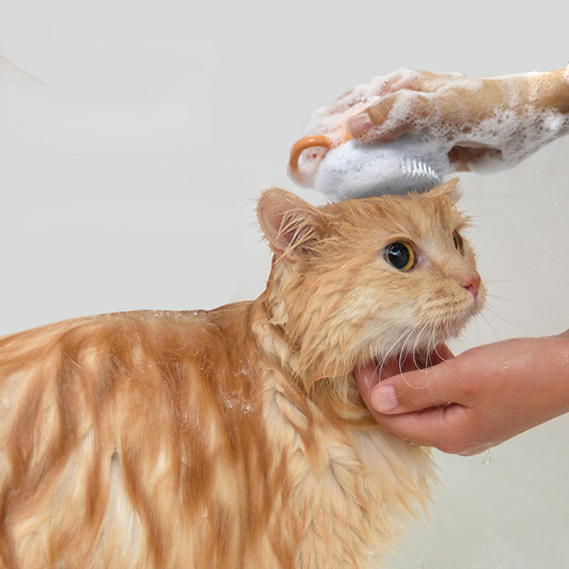 Dog Bath Silicone Comb