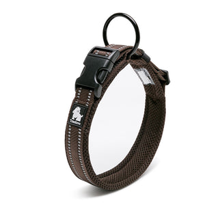 reflective soft padded dog Collar