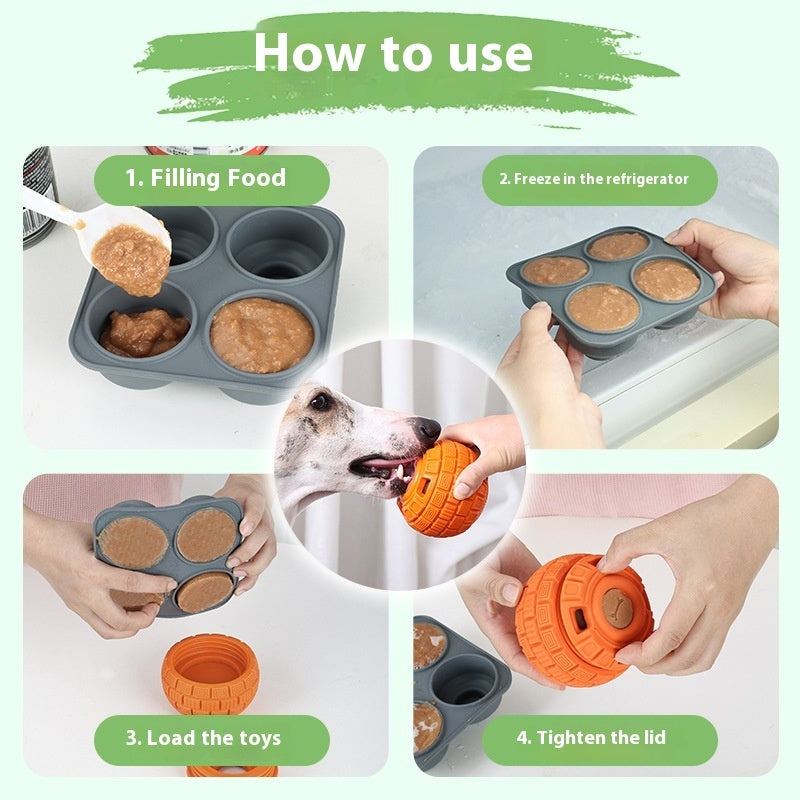 Pet Food Dropping Ball Toy