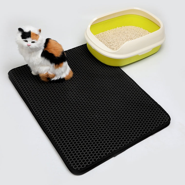 Pet Cat Litter Mat – Non-Slip, Waterproof & Easy to Clean