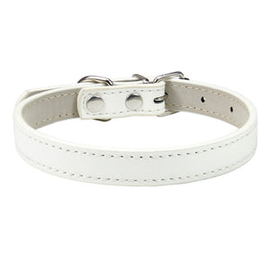 Pet PU leather collar