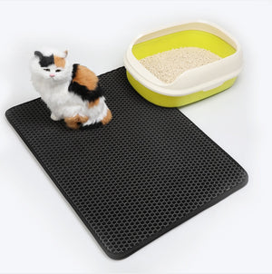 Pet Cat Litter Mat – Non-Slip, Waterproof & Easy to Clean