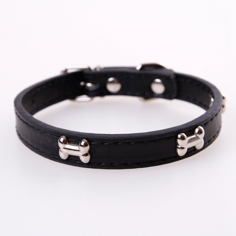 Fashionable Pet PU Neck Collar
