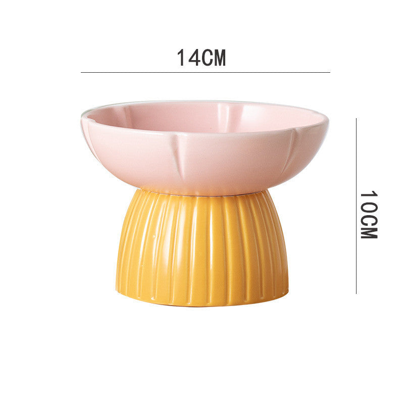 Pet Macarons Candy Feeding Bowl