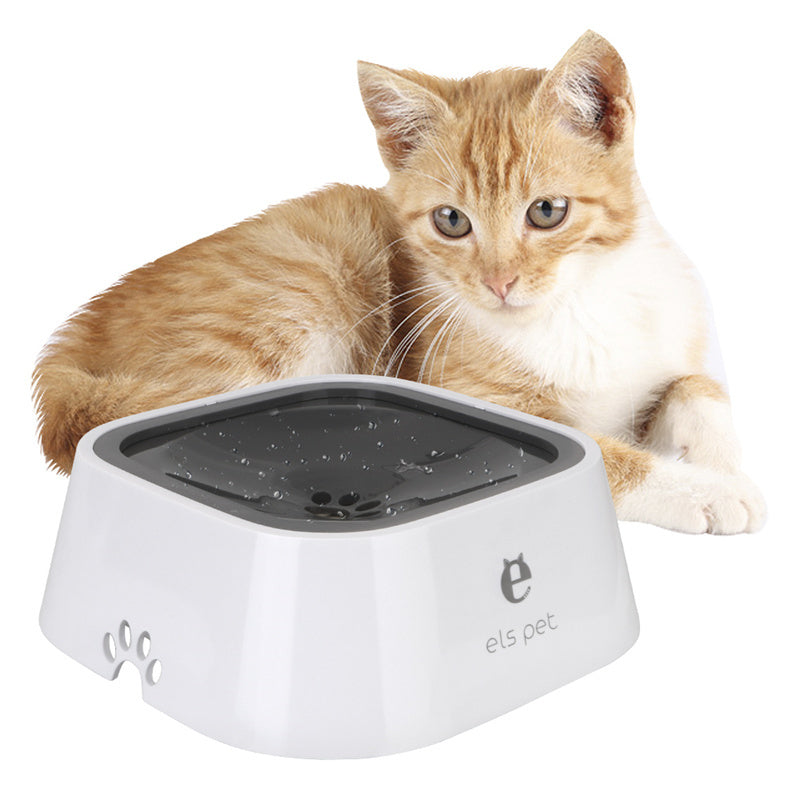 1.5L Slow Water Feeder Bowl with Floating Disk