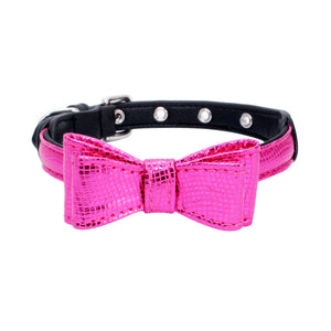 Pet leather collar