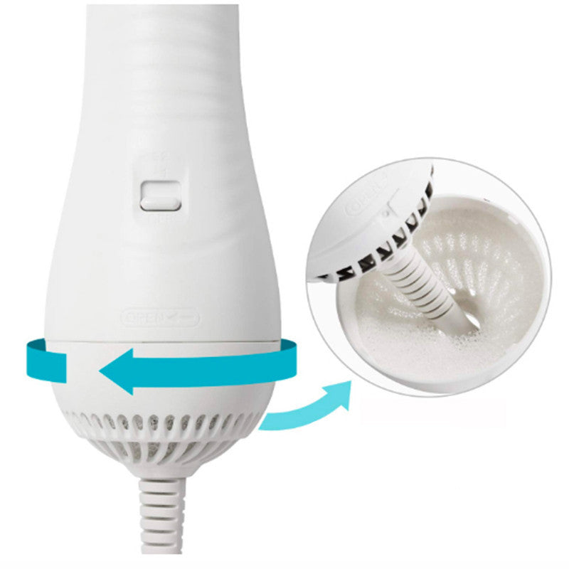 Pet hair dryer brush