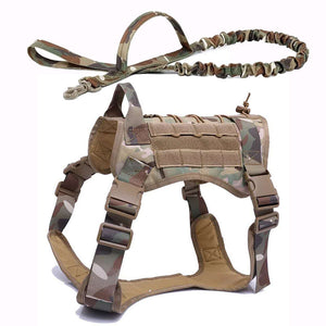 Tactical Dog Vest for Outdoor & Training