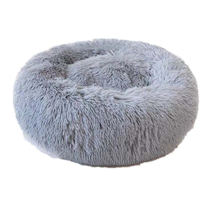 Pet Washable Round plush kennel