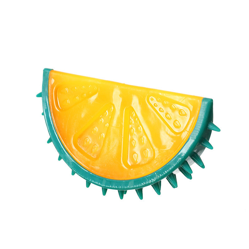 Pet Fruit Sound Chew Toy