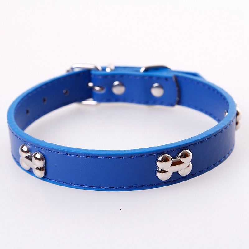 Fashionable Pet PU Neck Collar