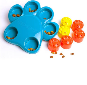 Dog bite-leakage training puzzle toy