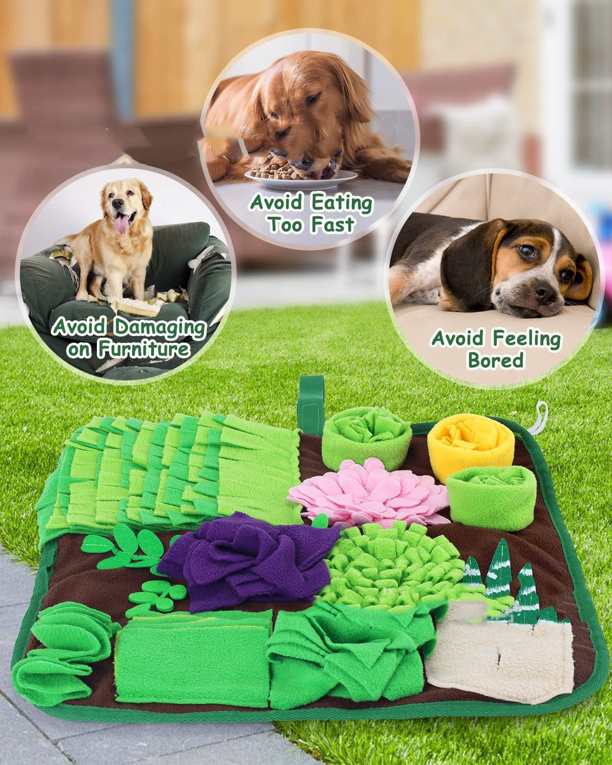 Pet Sniffing Feeding Pad