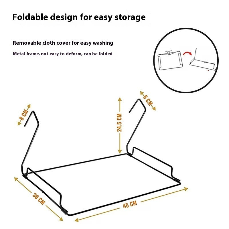 Hanging  Plush L-shaped Cat Hammock