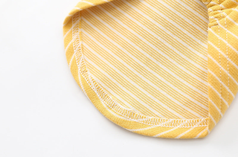 Stylish Striped Teddy Bear Dog T-Shirt