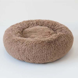 Pet Washable Round plush kennel