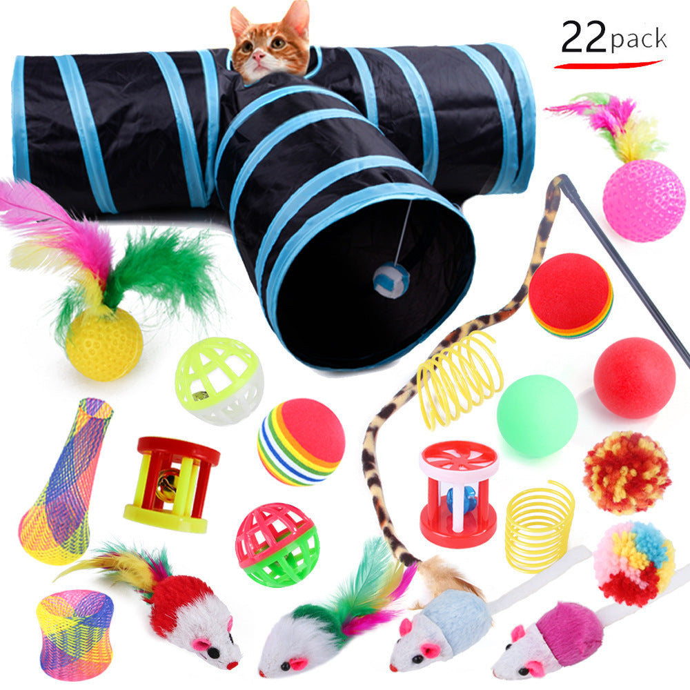 Cat Tunnel Funny Assembled Toy