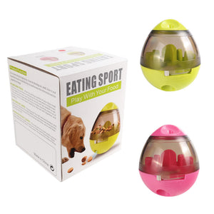 Pet Food Feeder Dispenser And Funny Toy