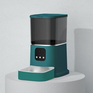 Smart WiFi Pet Feeder with App Control And Voice Recorder