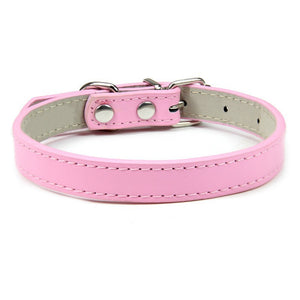 Pet PU leather collar