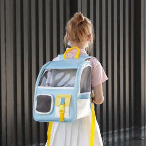 Pet Travel Transparent Backpack