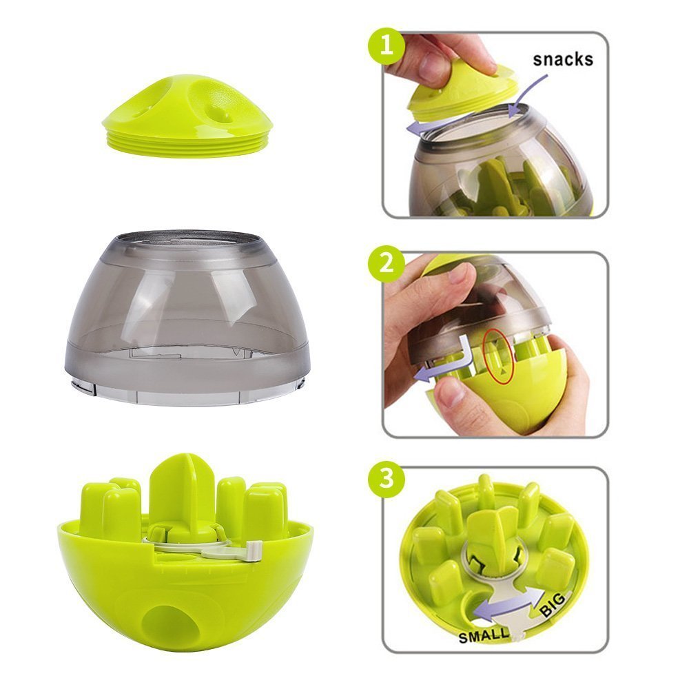 Balls Shape Automatic Feeder Dispenser Bowl