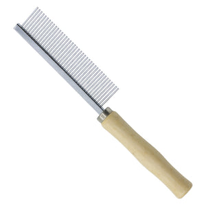 Pet Wooden Handle Grooming Comb