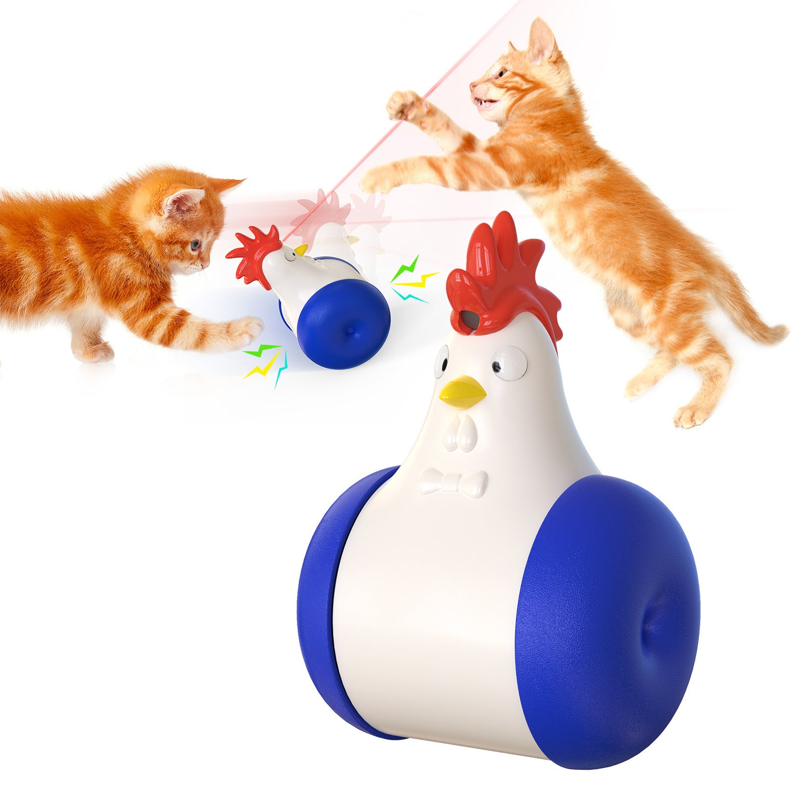 Cat Laser Electric Tumbler Toy