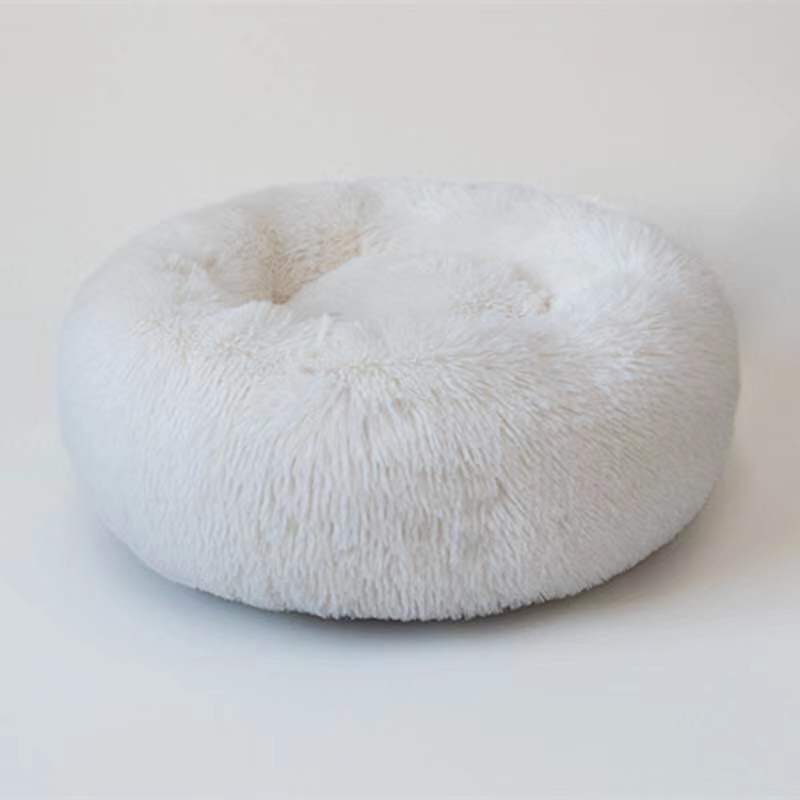 Pet Washable Round plush kennel