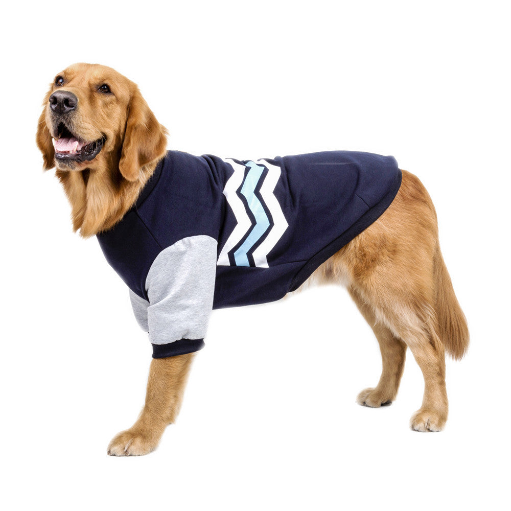 Wavy Two-Legged Dog Hoodie – Stylish & Cozy Pet Sweatshirt