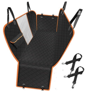 Waterproof Dog Car Seat Cover with Mesh Window