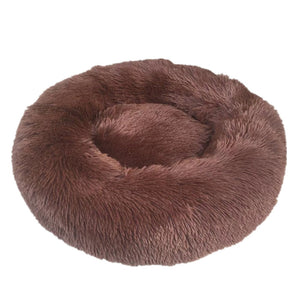 Pet Washable Round plush kennel