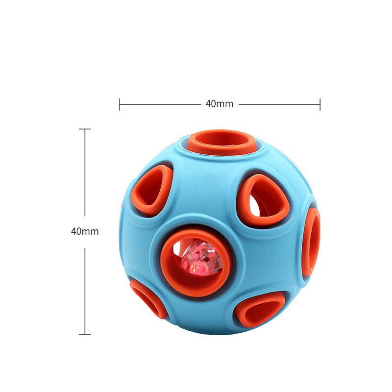 Dog Luminous Ball Toy – Glow-in-the-Dark Sounding Play Ball