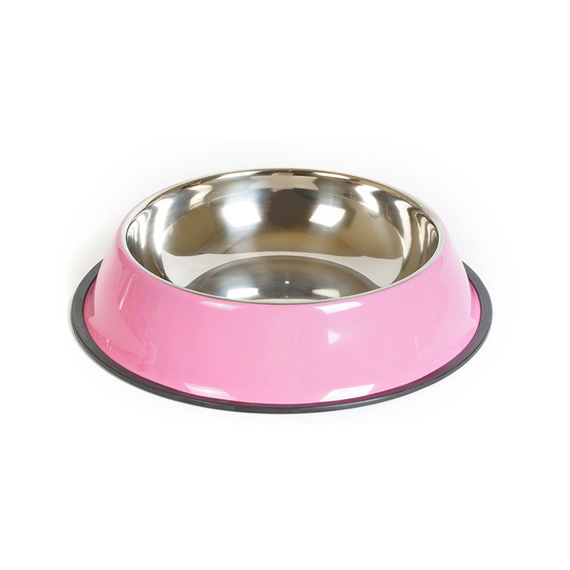 Pet feeding basin