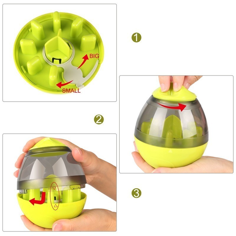 Balls Shape Automatic Feeder Dispenser Bowl