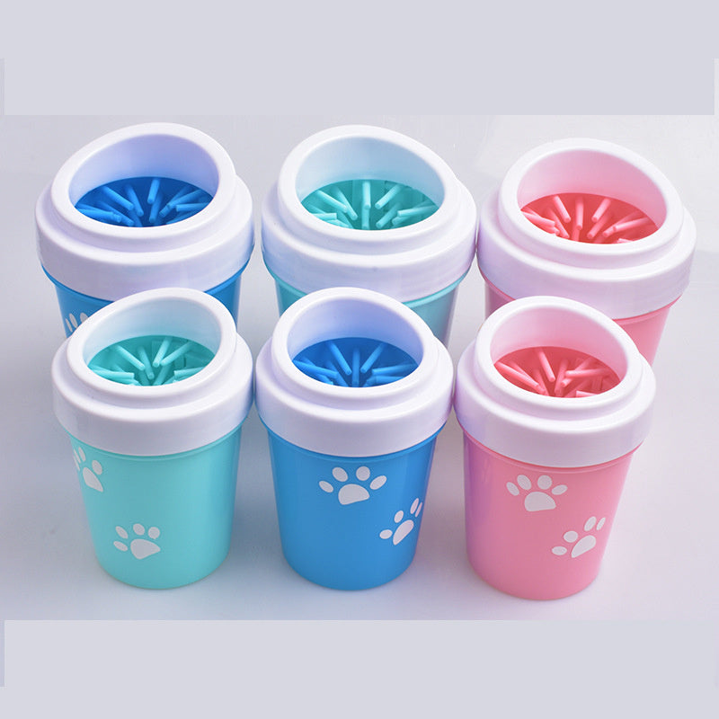 Silicone Muddy Paw Cleaner Cup for Pets