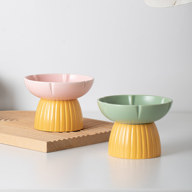 Pet Macarons Candy Feeding Bowl